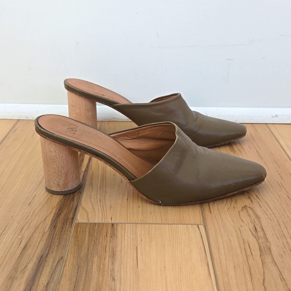 LOQ Shoes Olive Green Size 38